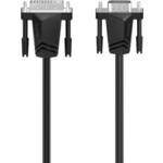 Hama DVI / VGA adapterski kabel DVI-I 24+5-polni utikač, VGA 15-polni utikač 1.50 m crna 00200714 DVI kabel