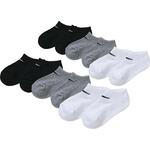 Nike Sportswear Čarape 'No Show' siva / crna / bijela