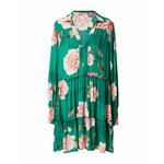 REPLAY Košulja haljina boja pijeska / smaragdno zelena / puder roza