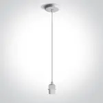 OVJES S NAVOJEM BIJELI 1XE27/20W