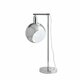 FANEUROPE I-NARCISO-L20 | Narciso Faneurope stolna svjetiljka Luce Ambiente Design 58cm s prekidačem elementi koji se mogu okretati 1x E27 krom, bijelo