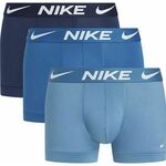 Bokserice Nike Dri-Fit Essential Micro Trunk 3P - noise aqua/industrial blue/midnight blue