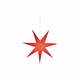 Dekoracija crvenog svjetla Star Trading Dot, Ø 70 cm
