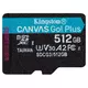 Kingston Canvas Go! Plus 512GB microSD memorijska kartica