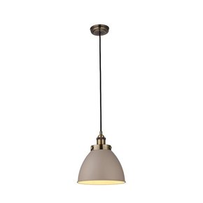 ENDON 76328 | Franklin-EN Endon visilice svjetiljka s podešavanjem visine 1x E27 antik bakar