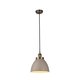 ENDON 76328 | Franklin-EN Endon visilice svjetiljka s podešavanjem visine 1x E27 antik bakar, taupe