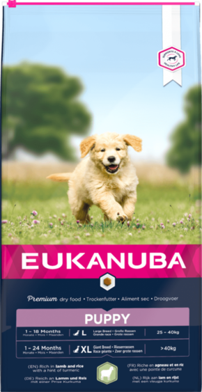 Eukanuba Puppy &amp; Junior Lamb hrana za štence