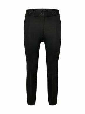 ADIDAS PERFORMANCE Sportske hlače 'Techfit' crna / bijela