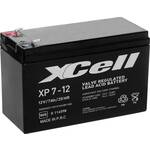 XCell XP712 XCEXP712 olovni akumulator 12 V 7 Ah olovno-koprenasti (Š x V x D) 151 x 94 x 65 mm plosnati priključak 4.8 mm bez održavanja, vds certifikat