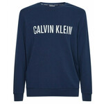 Muška sportski pulover Calvin Klein L/S Sweatshirt - blue shadow w/white