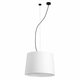 FARO 64314-54 | Conga Faro visilice svjetiljka 1x E27 crno mat, bijelo