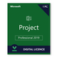 Microsoft Project Professional 2019 - Digitalna licenca