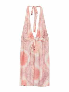 Pull&amp;Bear Ljetna haljina rosé / prljavo roza / bijela
