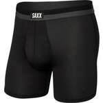 SAXX Sport Mesh Boxer Brief Black 2XL Donje rublje za fitnes