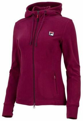 Ženski sportski pulover Fila Fleece Jacket Luna - magenta purple