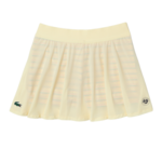 Ženska teniska suknja Lacoste Roland Garros Edition Sport Skirt with Built-in Shorts - yellow/light or