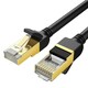 Kabel UGREEN, Cat7 F/FTP, Ethernet, okrugli, 1m
