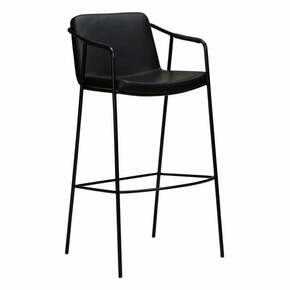 Crna barska stolica od imitacije kože DAN-FORM Denmark Boto