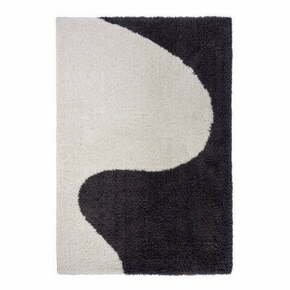 Crno-bijeli tepih 120x170 cm – Elle Decoration