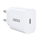 Choetech Q5004 Wall Charger EU USB-C, 20W (white)