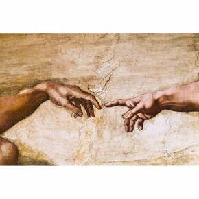 Reprodukcija slike Michelangelo Buonarroti - Creation of Adam