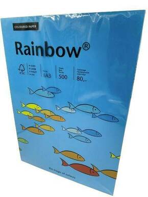 Rainbow 88042764 obojeni papir za printer DIN A3 80 g/m² 500 list plava boja
