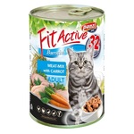 FitActive Meat-Mix konzerva za mačke 6 x 415 g