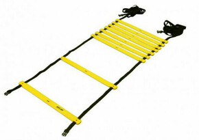 Ljestve za vježbanje Pro's Pro Agility Ladder Succeed (4 m) - neon yellow