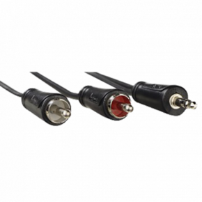 Hama 00205110 utičnica / Cinch audio priključni kabel [2x muški cinch konektor - 1x 3