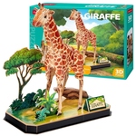 Puzzle 3D Prijatelji životinja Žirafa - 43 dijela