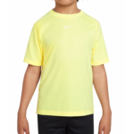 Majica za dječake Nike Dri-Fit Multi+ Training Top - citron tint/white