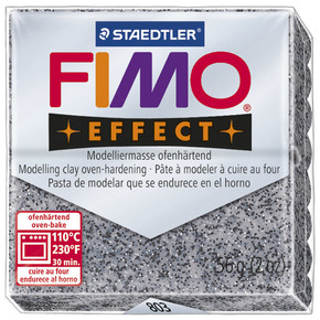 Masa za modeliranje 57g Fimo Effect Staedtler 8020-803 granit