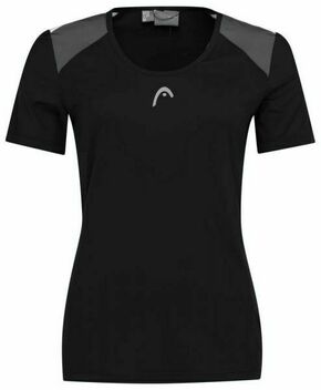 Ženska majica Head Club 22 Tech T-Shirt W - black