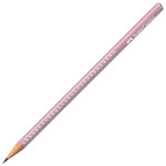 Olovka grafitna B Sparkle Faber Castell 118234 svijetlo roza
