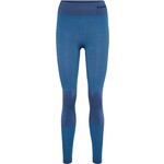 Hummel Sportske hlače mornarsko plava / plava melange