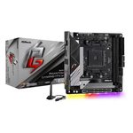 ASRock B550 Phantom Gaming-ITX/ax matična ploča, Socket AM4, AMD B550, 2x DDR4, max. 64 GB, mini ITX