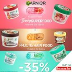 Garnier duopack Hair Food mask + Body Superfood Watermelon