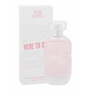 Naomi Campbell Here To Stay toaletna voda 50 ml za žene