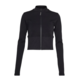 Ženski sportski pulover Calvin Klein Sameless Full Zip Jacket - black beauty