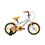 Skiller bijelo-narančasti 16" dječji bicikl