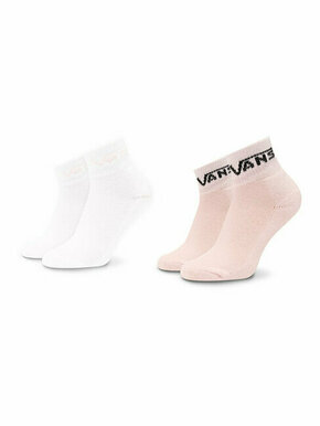 Set od 2 para dječjih visokih čarapa Vans Drop V Classic VN0A7PTC Pink PNK1