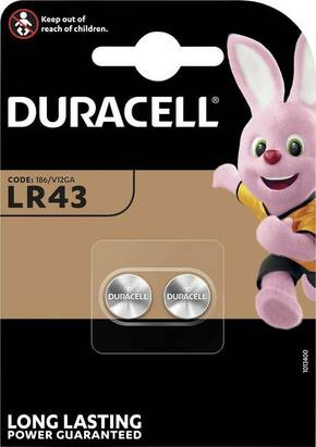 Duracell alkalna baterija LR43