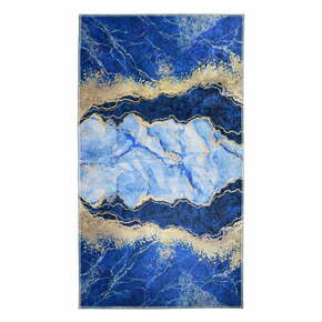Plava/zlatna staza za tepih 200x80 cm - Vitaus