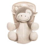 WEBHIDDENBRAND Baby Hug kravica, sjedeća, pletena, pliš, 23 cm