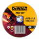 DeWalt ploča za rezanje za inox DT3507, 125 mm