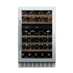 mQuvee Podpultni ugradbeni hladnjak za vino WCD50S