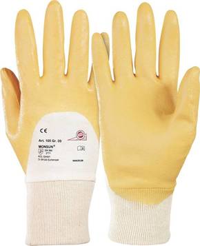 KCL Monsun® 105-10 pamuk rukavice za rad Veličina (Rukavice): 10