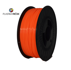 Plastika Trček PLA - 0.4 Kg - Neon narančasta
