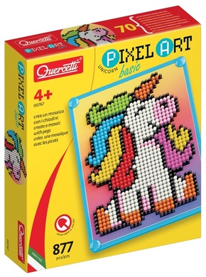 Quercetti: Pixel Art Unicorn čavlići