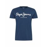 Pepe Jeans Majica morsko plava / bijela